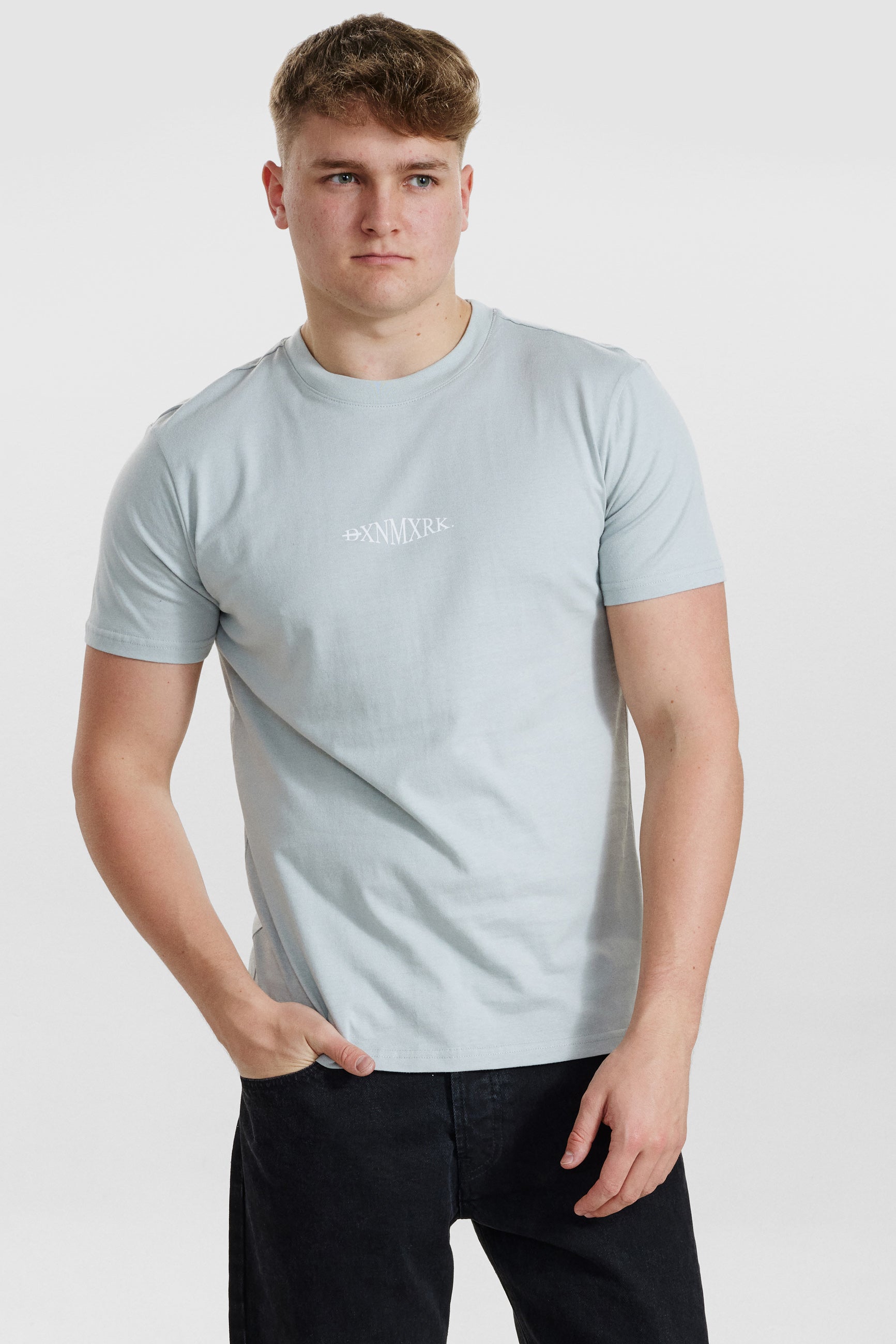 DXNMXRK. DX-Arne T-shirt Mirage Grey