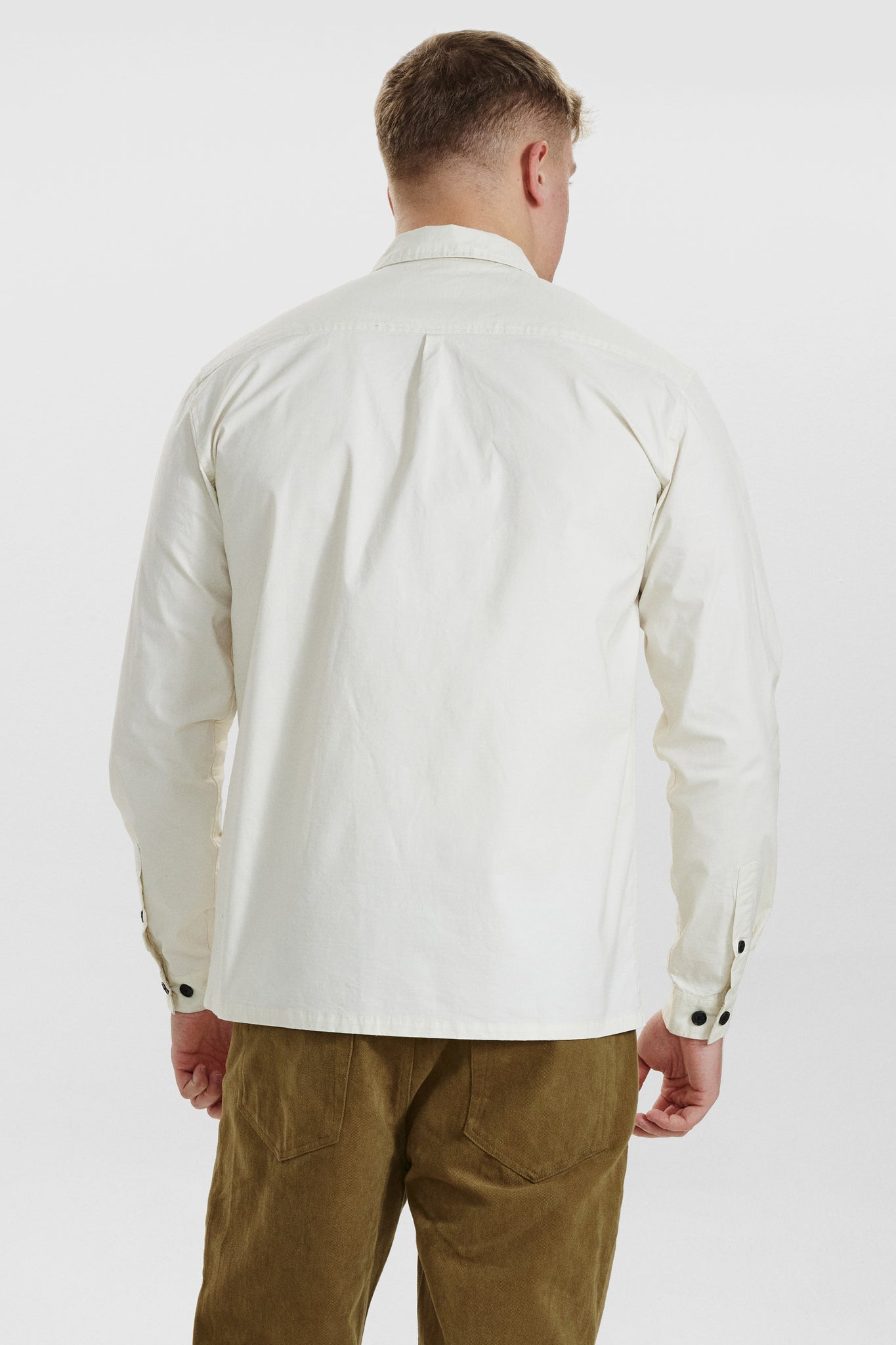 DXNMXRK. DX-espen Overshirt Off white