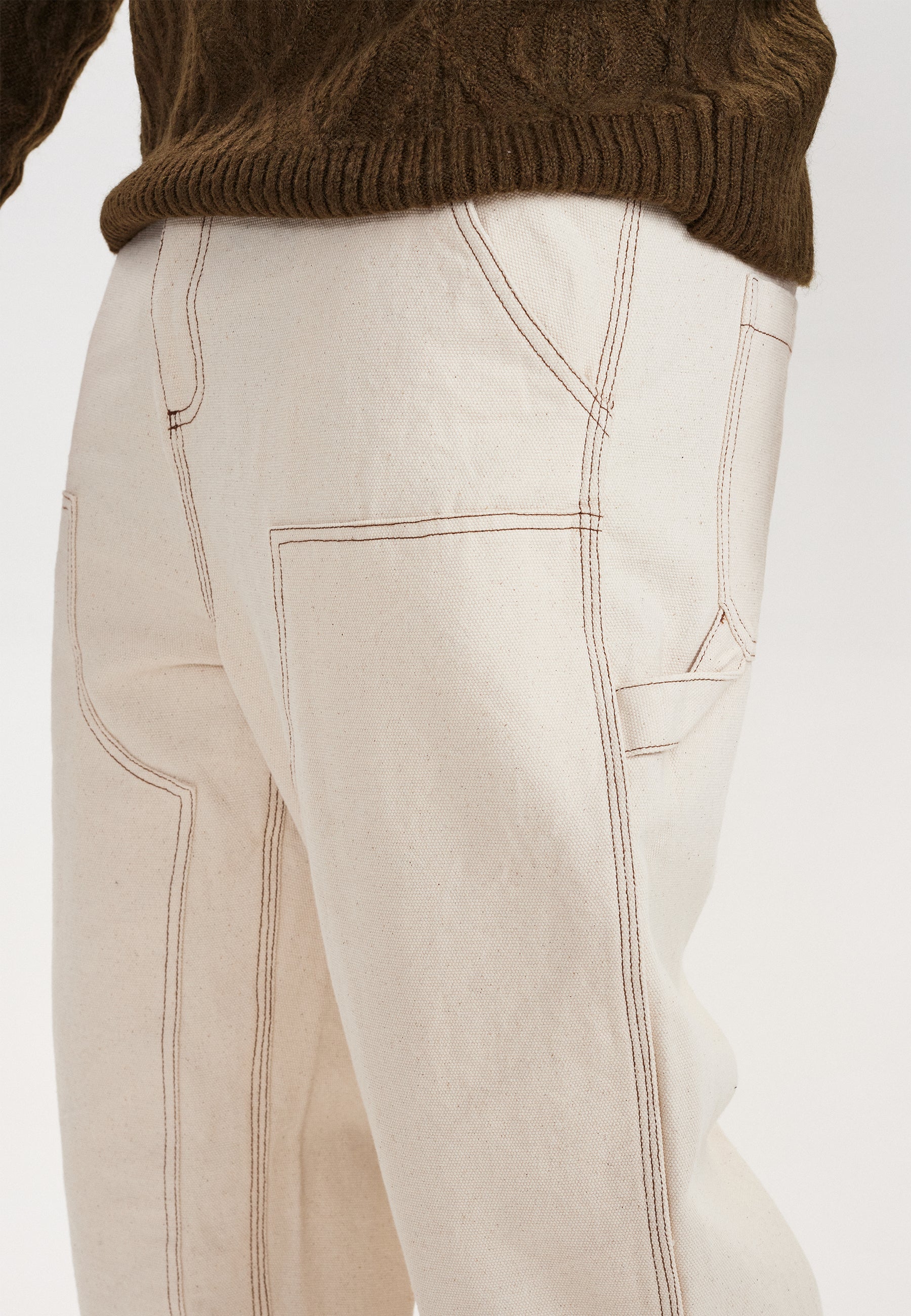 DXNMXRK. DXEastom Pants Beige