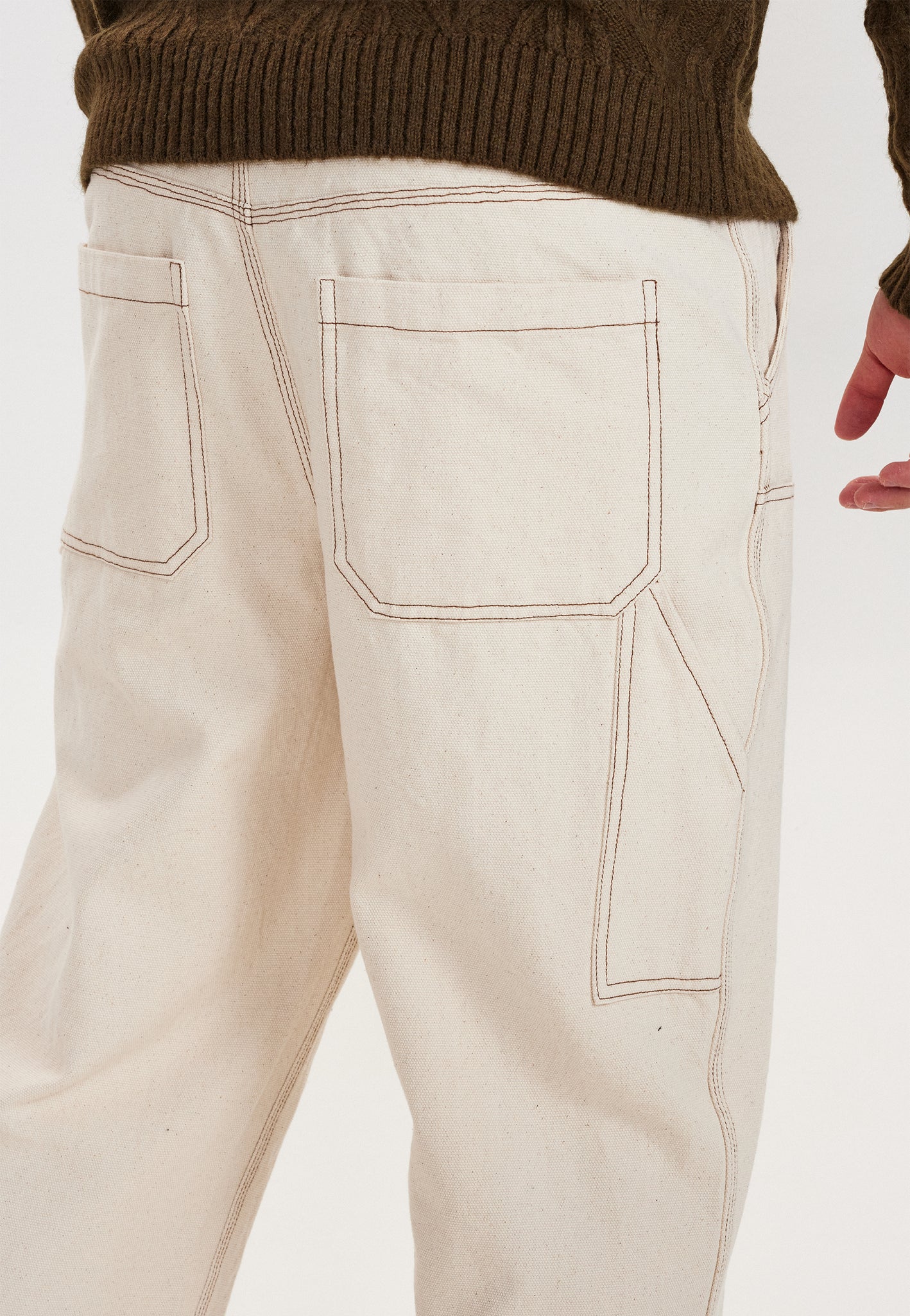 DXNMXRK. DXEastom Pants Beige