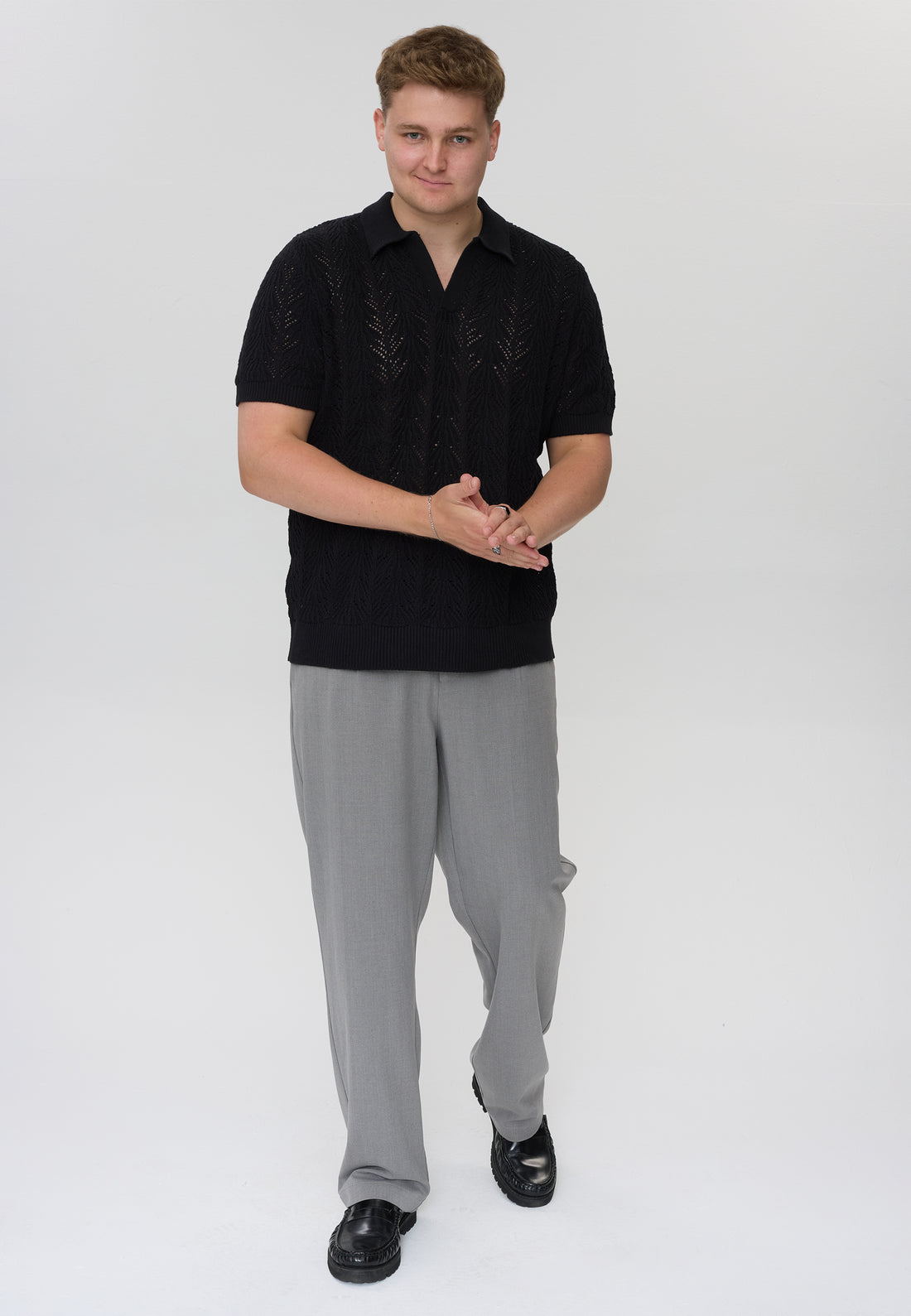 DXNMXRK. DXFane Knitwear Black