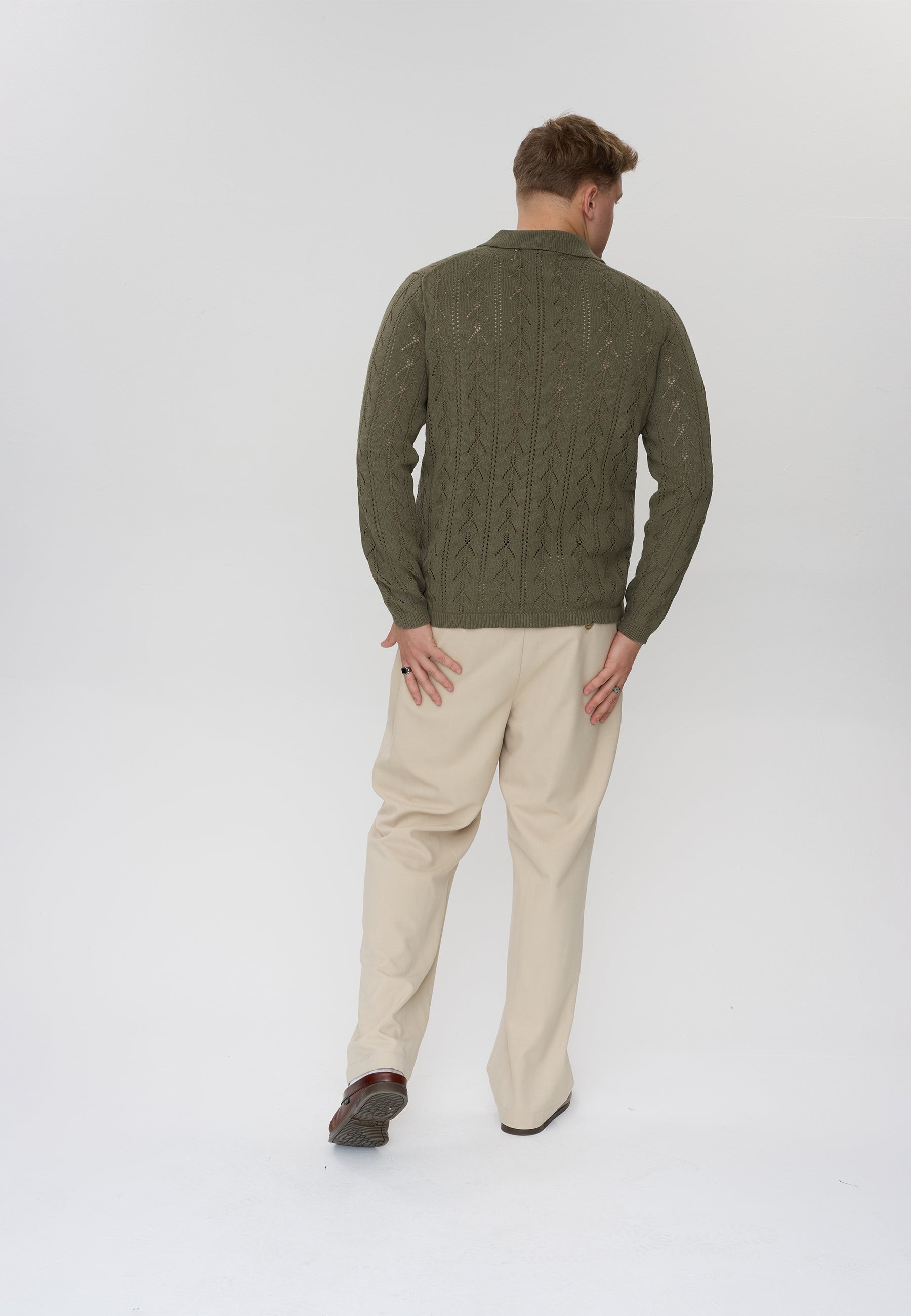 DXNMXRK. DXFini Knitwear Olive green