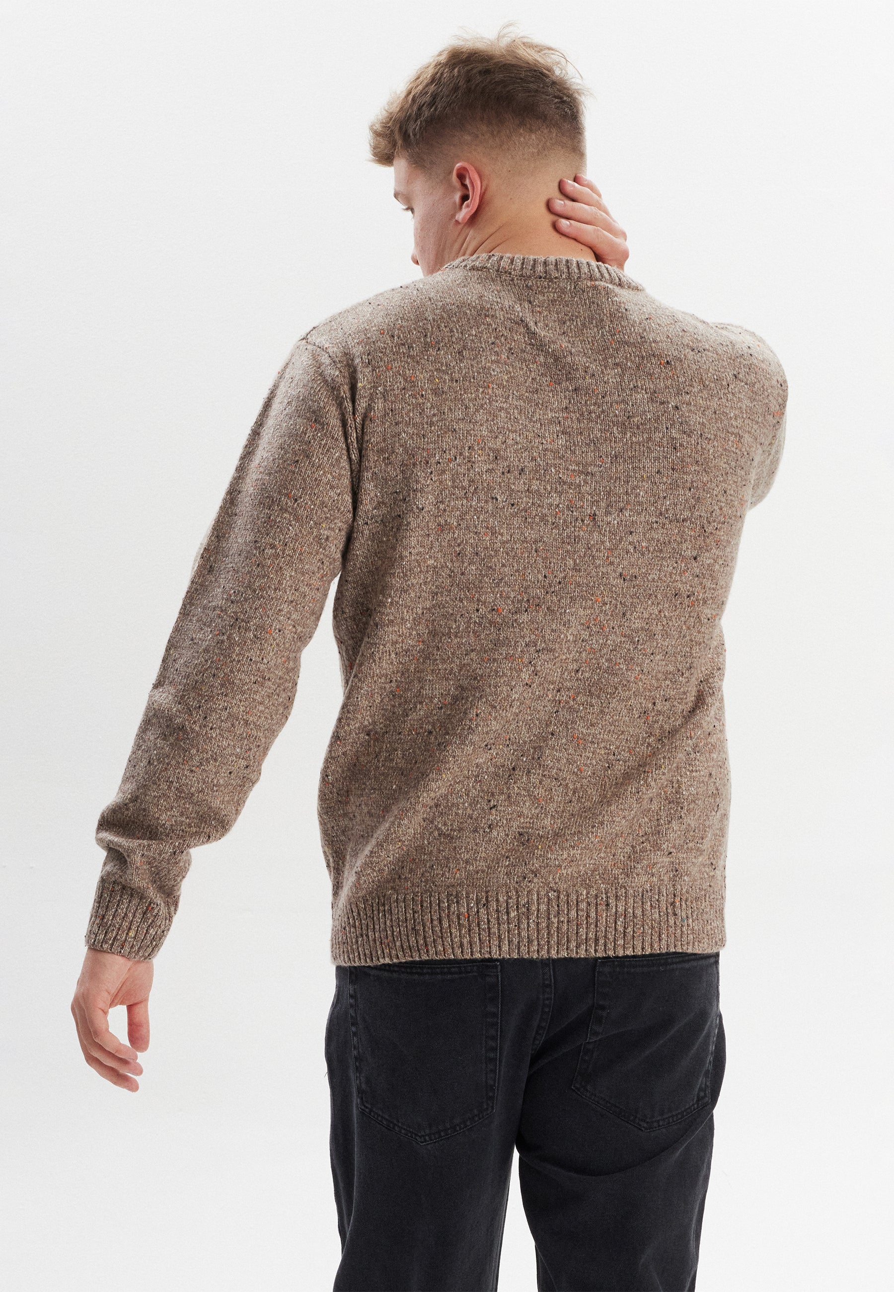 DXNMXRK. DXFolkvar Knitwear Brown