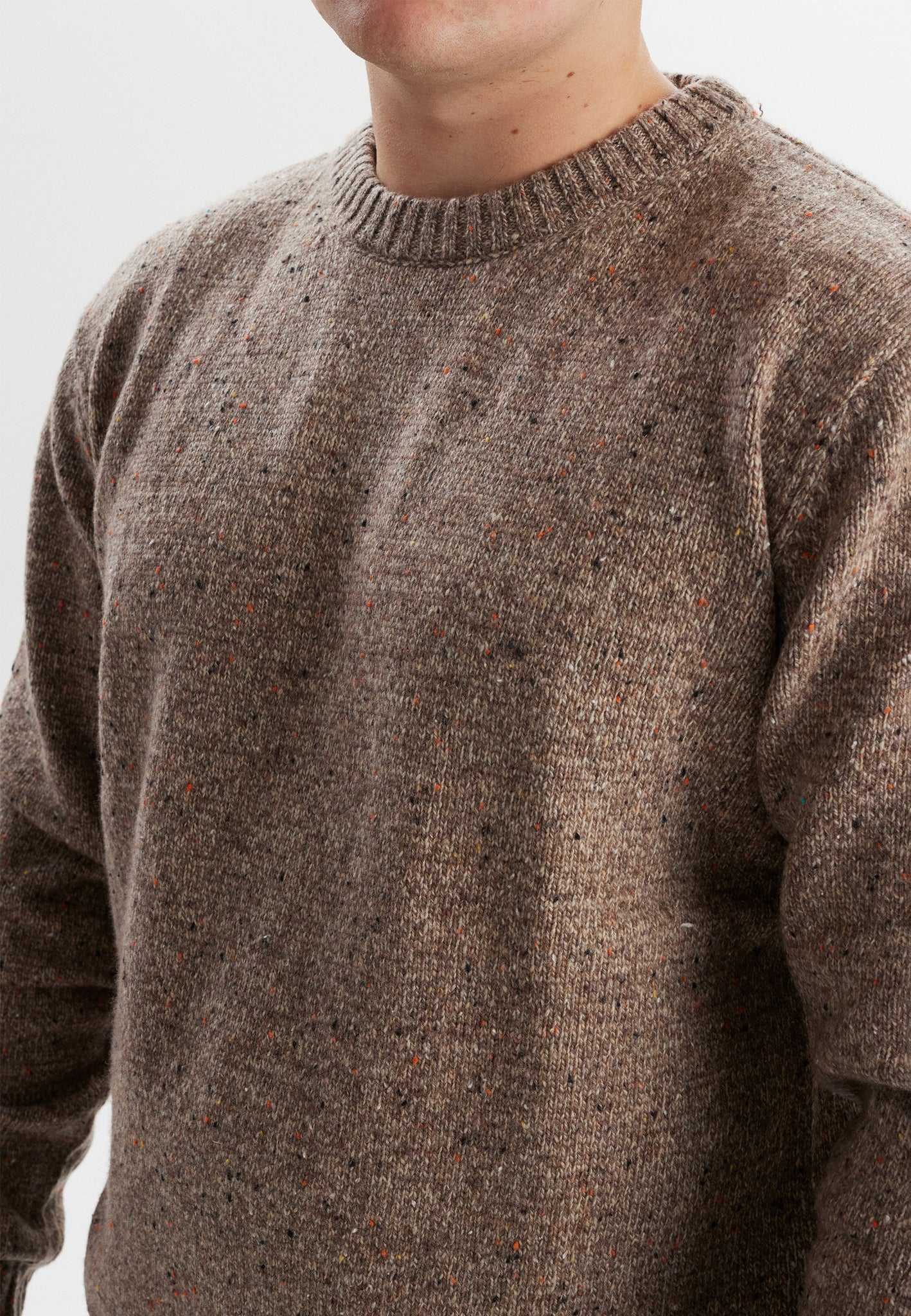 DXNMXRK. DXFolkvar Knitwear Brown