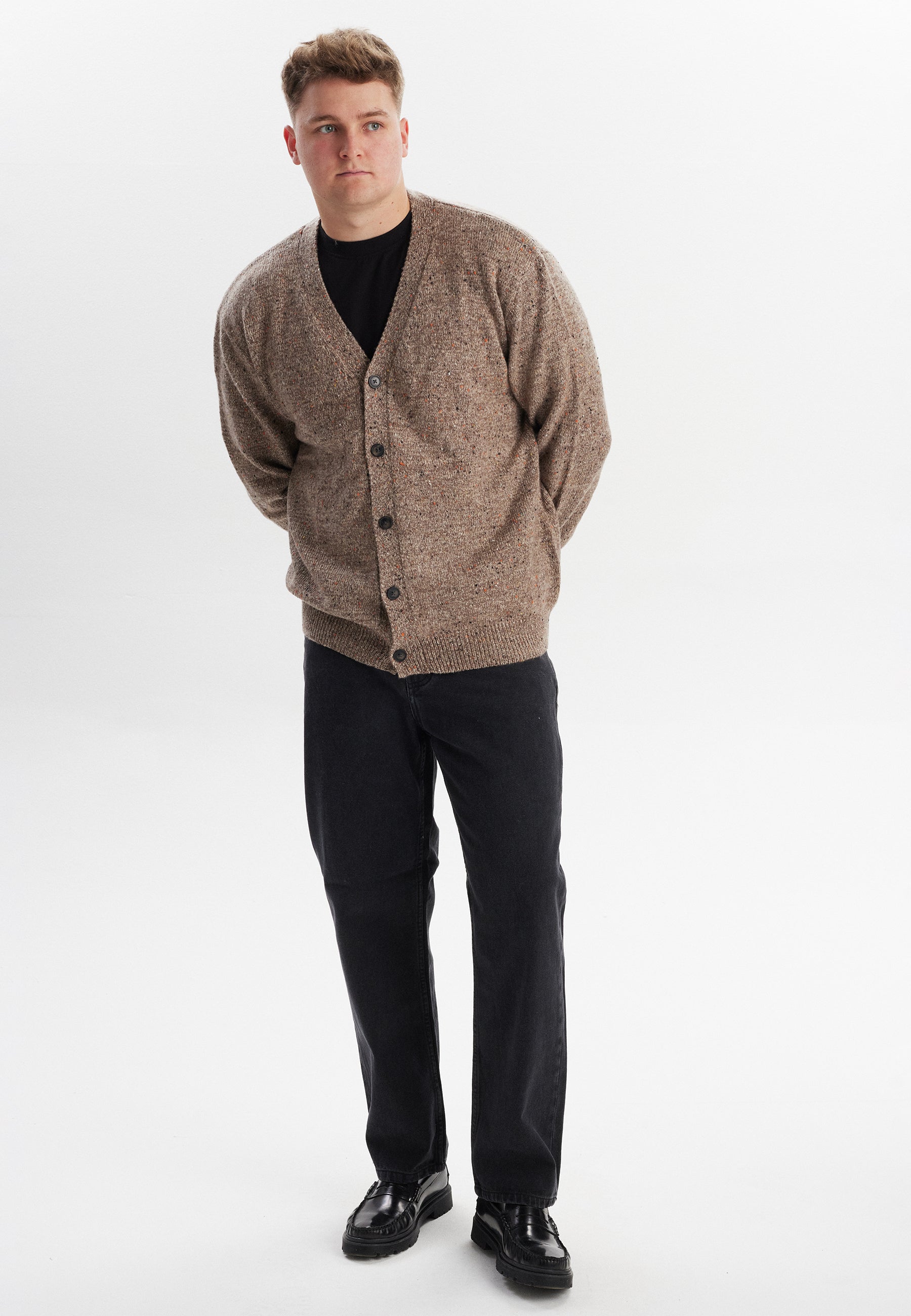 DXNMXRK. DXFranker Knitwear Brown