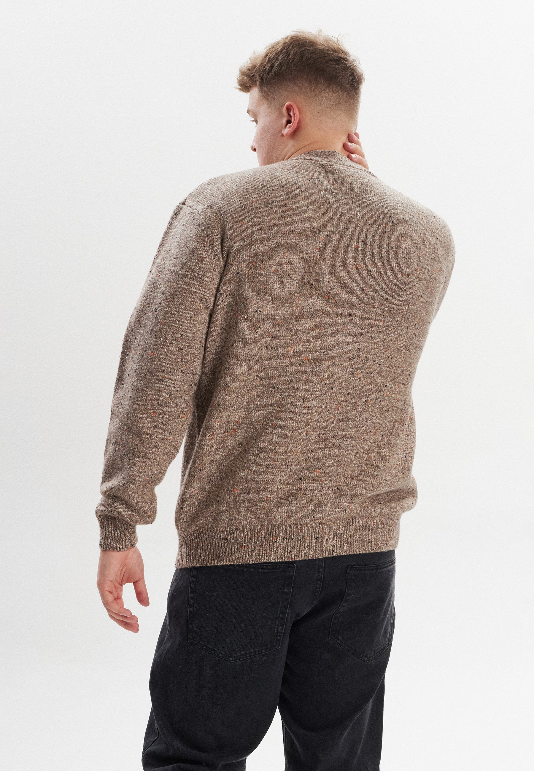 DXNMXRK. DXFranker Knitwear Brown