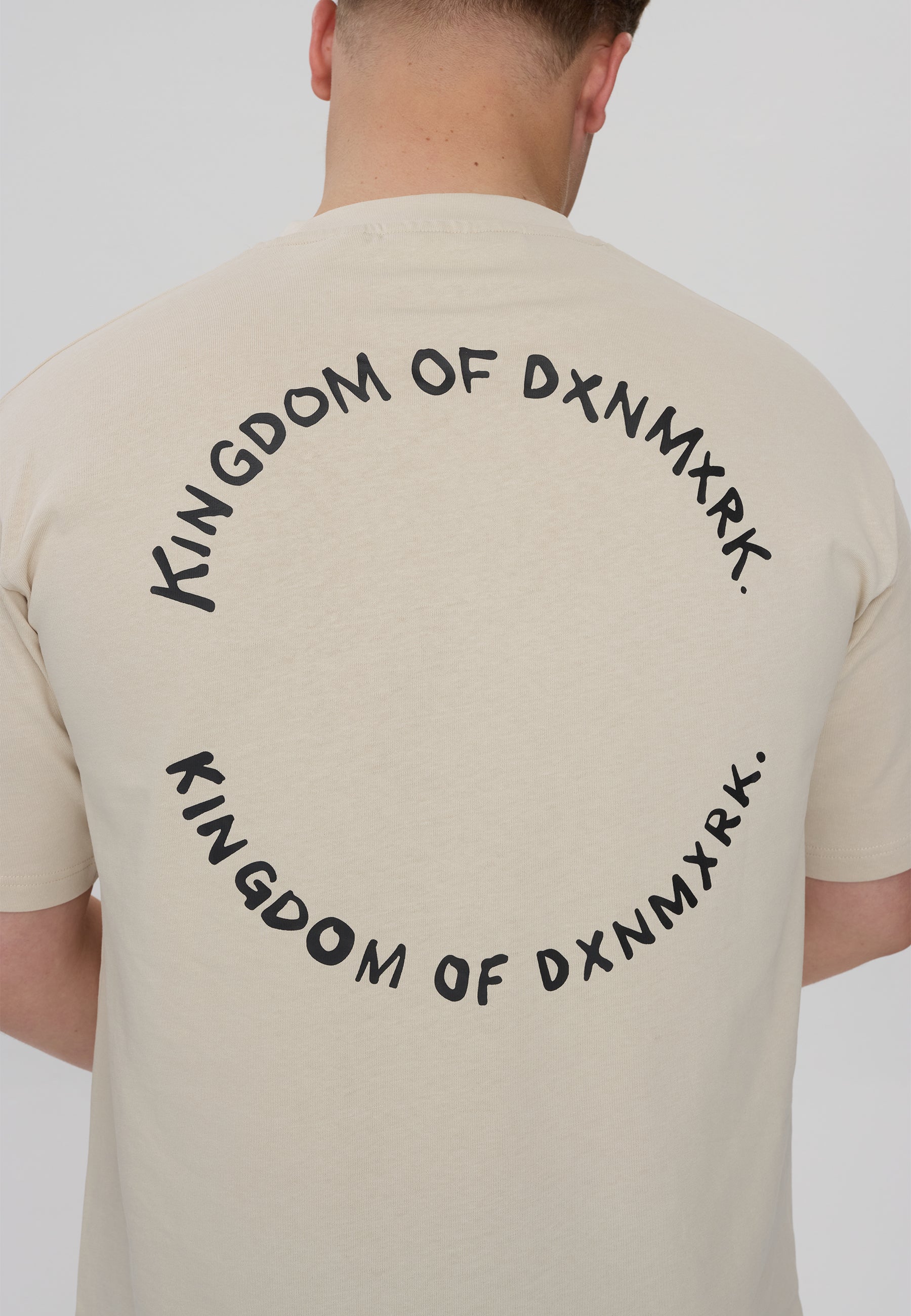 DXNMXRK. DXGandalf T-shirt Beige
