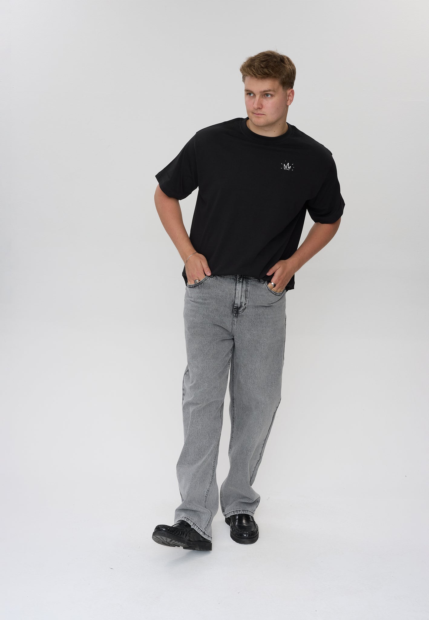 DXNMXRK. DXGary Jeans Grey