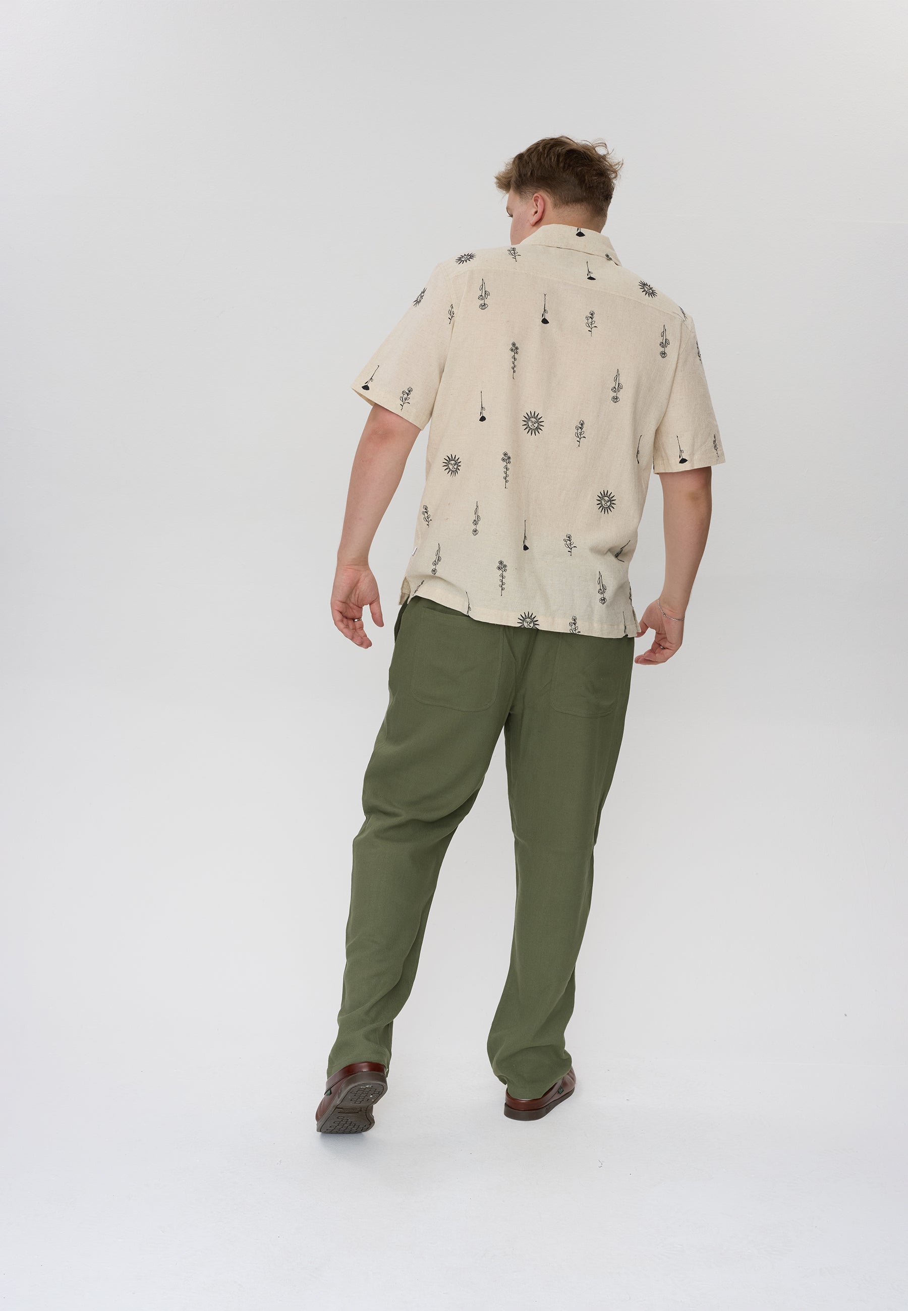 DXNMXRK. DXGaston Pants Olive green