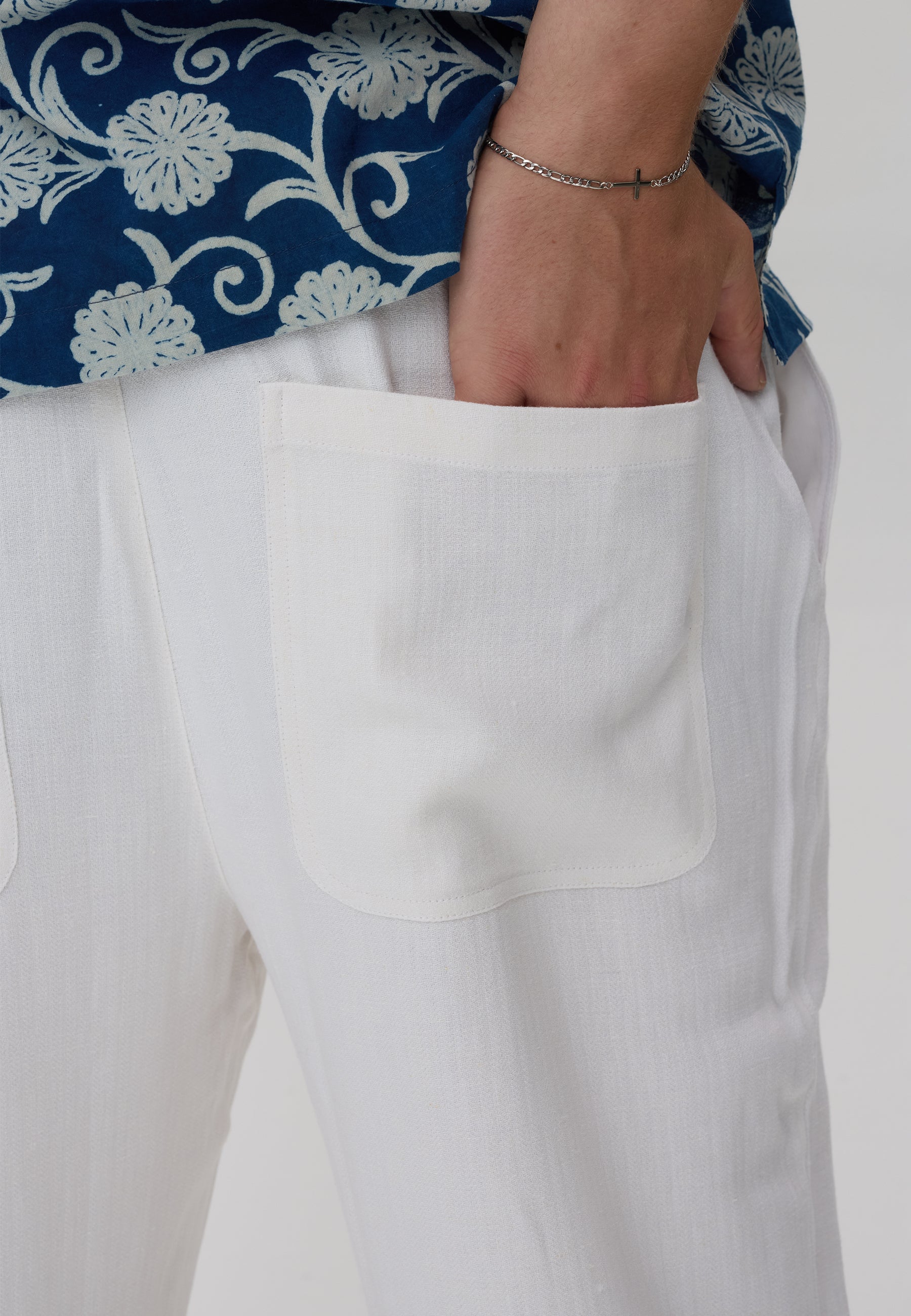 DXNMXRK. DXGaston Pants White